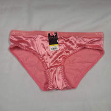 Viola's Secret Second Skin Liquid Satin Shiny Panties Pink High Gloss Sissy L XL