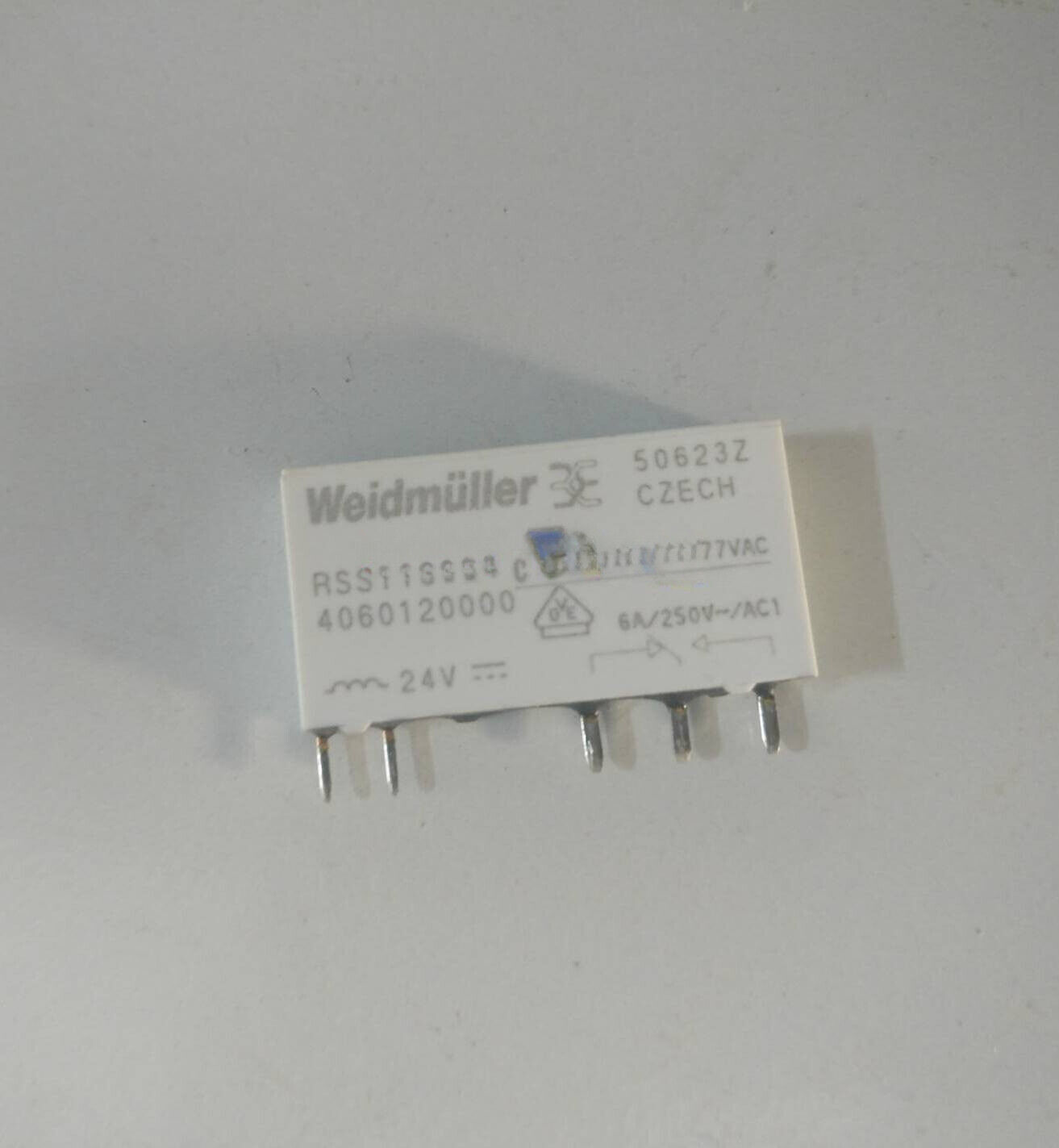 10PC Weidmuller Relay RSS113024 4060120000 5pins 24V 6A New | eBay