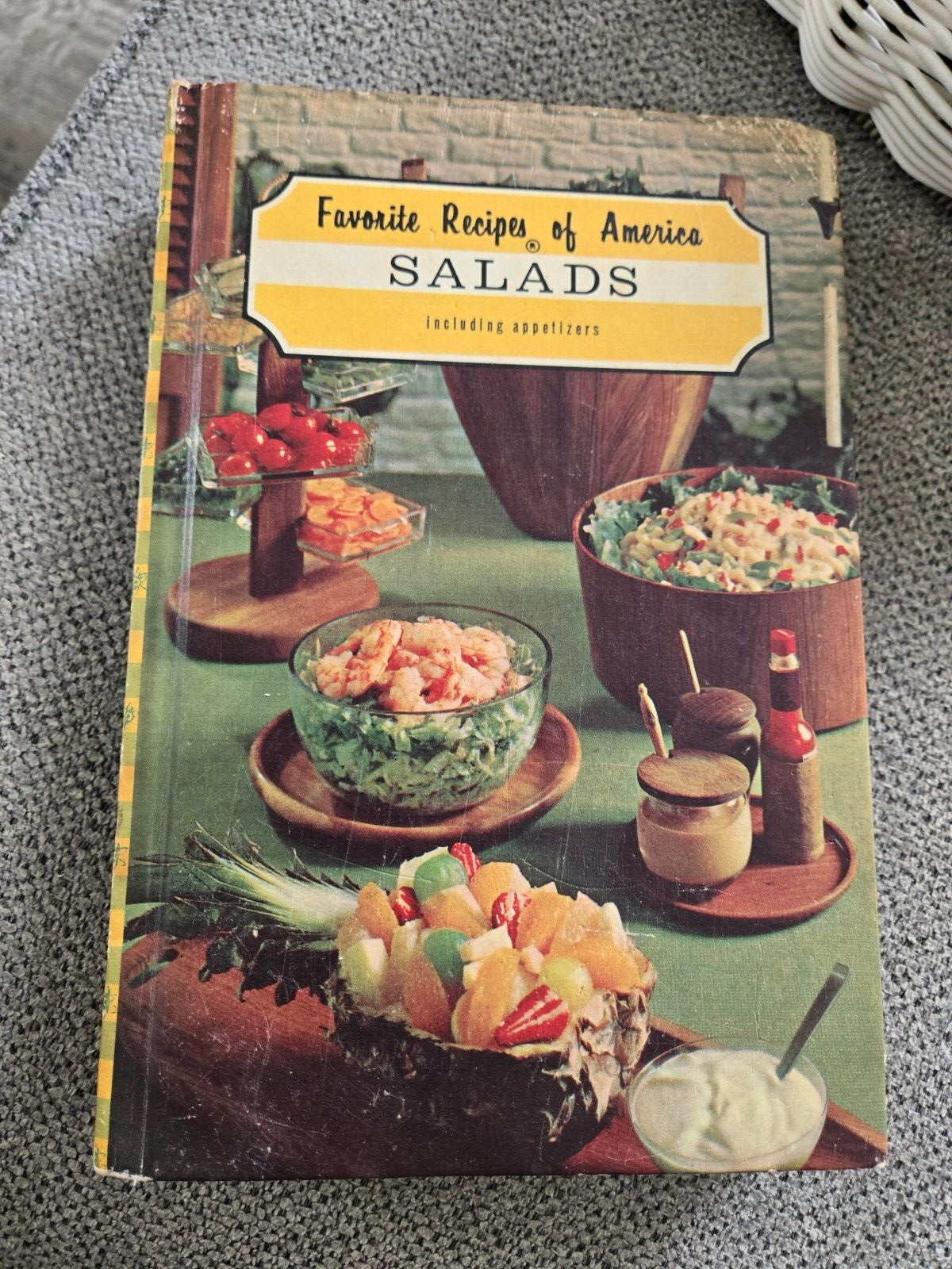 Vintage 1968 Favorite Recipes of America® Salads Including Appetizers Vintage 60