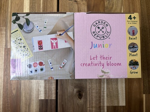 Kids Paint & Plant Flower Growing Kit, Kids Gardening Set for Kids - Picture 2 of 3