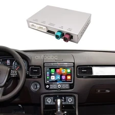 Wireless carplay Android Auto Module Adapter for Volkswagen Touareg RNS850 10-18