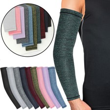 UV Sun Protection Arm Sleeves for Men Women Teenager Cooling Compression Sleeves