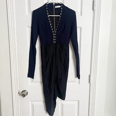 bec and bridge asymmetrical dress blue Bec & Bridge Domenic Strapless Dress - Sky Blue main image 1