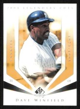 2004 SP Legendary Cuts DAVE WINFIELD Base Baseball card NEW YORK YANKEES