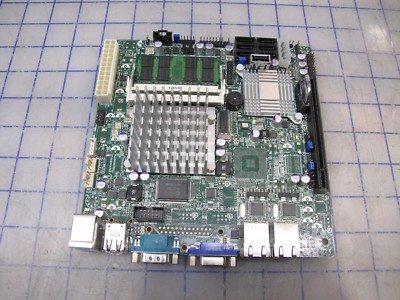 SuperMicro X7SPA-H MOTHERBOARD WITH Intel Atom D510 CPU AND 1GB RAM