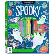 (2) Spooky Colouring Kit | Kaleidoscope Colouring Kit with Pty Ltd, Hinkler Kit