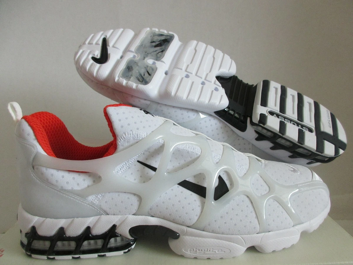 NIKE AIR ZOOM SPIRIDON KK / STUSSY WHITE-BLACK-HABANERO RED SZ 15