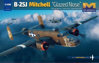 HK MODELS 01F008 1/48 B-25J Mitchell ''Glazed Nose''