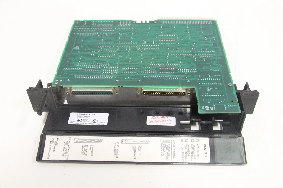 GE Fanuc IC697BEM713H Series 90-70 PLC Bus Expansion Transmitter 44A730318-001 - Image 3 of 4