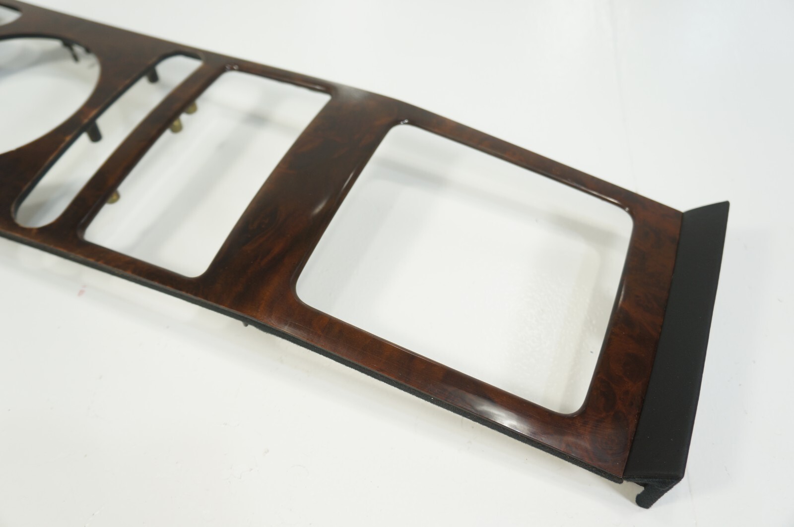 03-12 Bentley Continental GTC GT Spur Center Console Shifter Trim Bezel Wood OEM