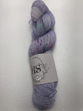 Hey Sister Allons-y Yarn Hand Dyed Verigated Merino/Nylon Fingering Sock