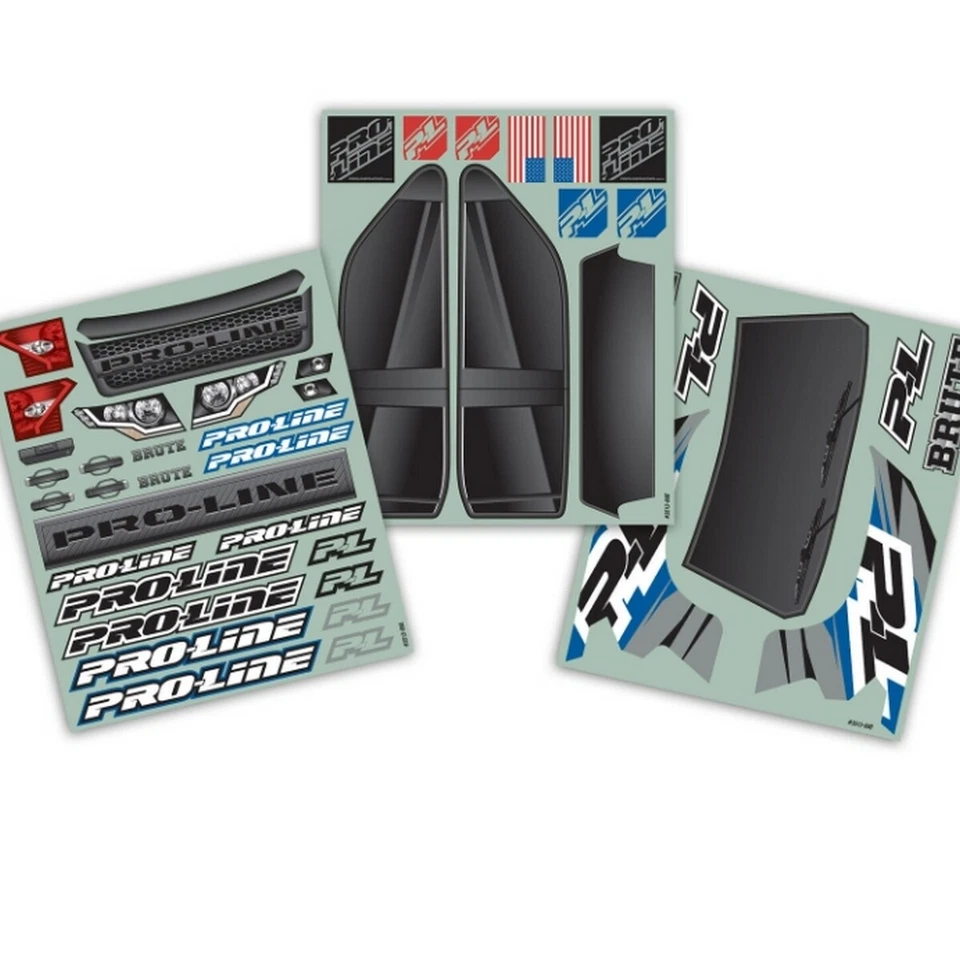 Pro-Line 3513-18 1:5 Pre-Cut Brute Bash Armor Black Body: X-Maxx - Bild 4 von 4
