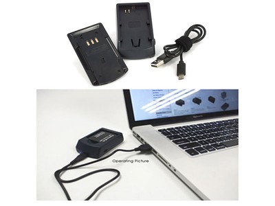 USB Ladegerät für Canon EOS 5D Mark2, EOS 60D, EOS 60Da
