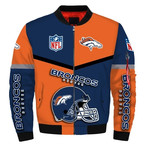Denver Broncos Men's Flight Bomber Jacket