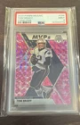 2020 Panini Mosaic - MVPs Tom Brady #298 Camo Pink Mosaic Prizm PSA 9