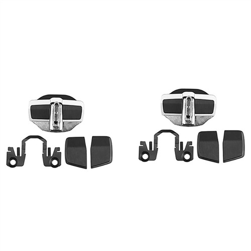 Set 4 Copricilindri Serratura Portiera Per Tesla Model 3 E Model Y – Protezione Anti-intrusione In Metallo – Facile Installazione