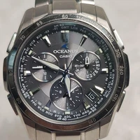 Casio Oceanus OCW-S1000 Manta 1st Gen Radio Solar Titanium Chronograph Japan