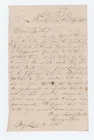 CIVIL WAR LETTER - 18th CT Infantry - Written as LIBBY PRISON POW! Immortal 600!