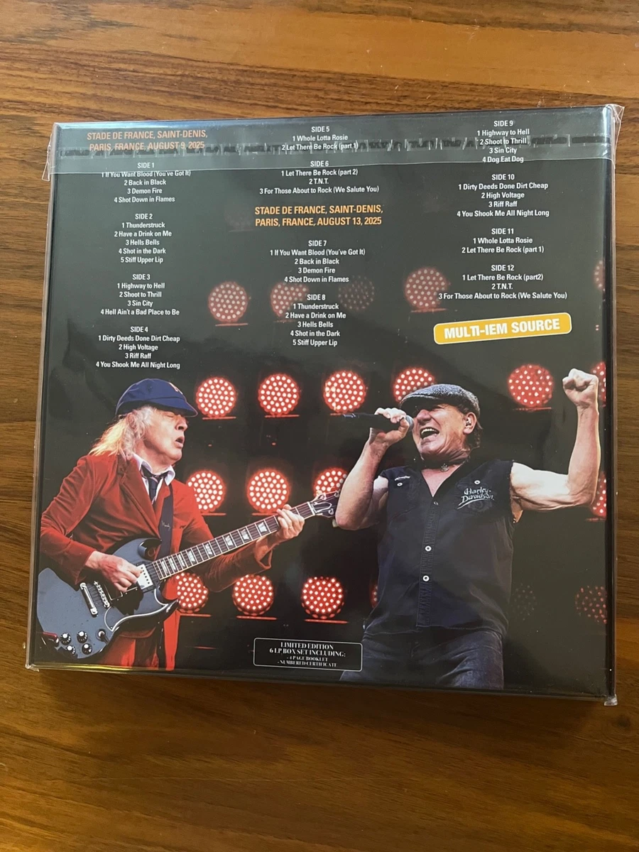 AC/DC It's a long way to the top... Box vinyl - LP