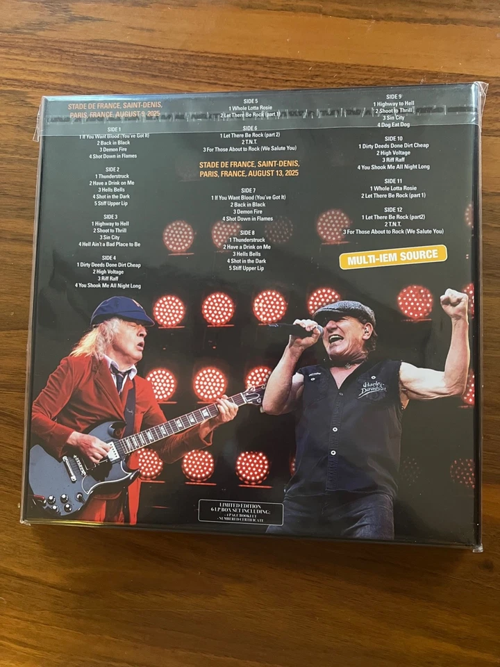 AC/DC It's a long way to the top... Box vinyl - LP - Immagine 2 di 2