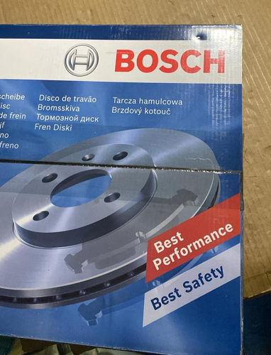 Jeu De 2 Disques De Frein Bosch BD2416 - Ventilés 300x20 Mm, Certifiés ECE-R90, Haute Performance