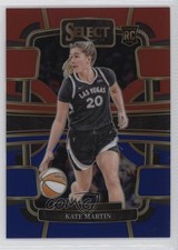2024 Select WNBA Concourse Red & Blue Prizm /399 Kate Martin #22 Rookie RC 1o52