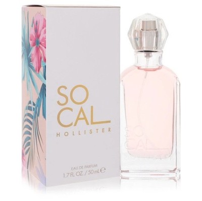 SO CAL Perfume HOLLISTER 1.7 Oz 50ml EDP Eau De Parfum discontinued SOCAL Sealed