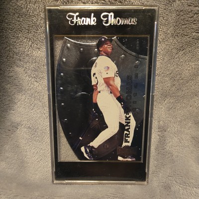 1998 Metal Universe Titanium Frank Thomas Die Cut  White Sox Big Hurt 
