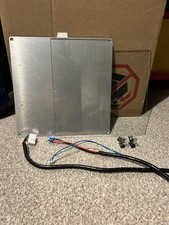 Heated bed & Glass build plate W/ Cable for Anet A8 3D Printer used