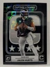 2025 Donruss Optic Jalen Hurts Black Pandora Prizm #’d /149 #5 Captain In Charge