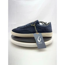 Olukai Puliki Mens Size 9 Blue Depth Indigo Sweatshirt Casual Shoes Sneakers NEW