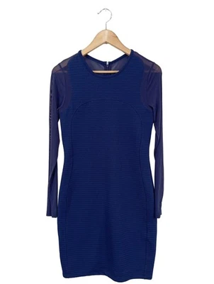 REISS Robe crayon Dames Robe T EU 36 bleu style décontracté - Photo 1/4