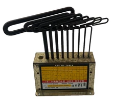 Eklind Tool Co T Handle Hex Key Set 9 Keys