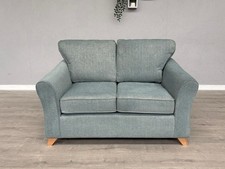 M&S Marks and Spencer - ABBEY Fabric 2 Seater Sofa, Aqua - RRP £999