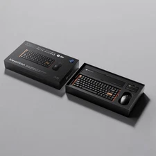 Keychron K2HE Elite Bundle Black, Wood Frame, Magnetic Switches