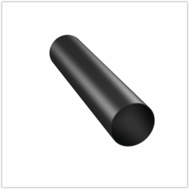 Bora Ecotube ER750/1 conduit rond 750mm noir pour hotte de cuisine