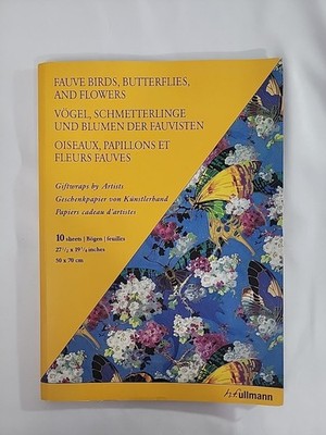 Giftwrap: Fauve Birds, Butterflies and... by Elffers, Joost Paperback / softback