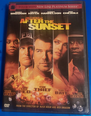 USED DVD-After The Sunset - Pierce Brosnan (New Line Cinema)  **Buy 2 Get 1 FREE