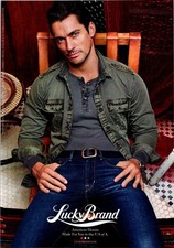 2013 • Lucky Brand 1 page  print ad • 2000s Fashion  EA.08
