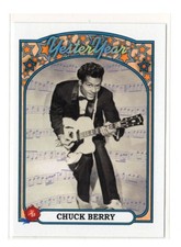 2025 HA Historic Autographs YesterYear 2 Chuck Berry Design 1 #126 /80