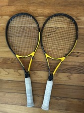 2 Prokennex Black Ace 315 Tennis Racquets 4 58 L5 Grip Gut Poly Strings 2 Prokennex Black Ace 315 Tennis Racquets 4 58 L5 Grip Gut Poly Strings