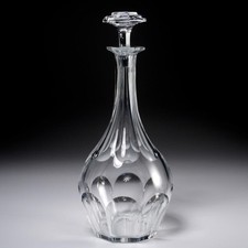 Baccarat Malmaison Extra Large Cut Crystal Wine Whiskey Liquor Decanter 15"h