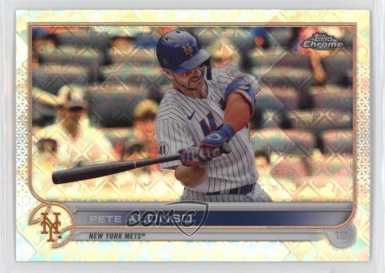 2022 Topps Chrome Logofractor Edition Pete Alonso #92 0zg1