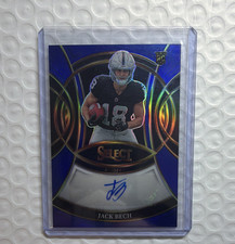 Panini 2025 Select Jack Bech #RSI-JBH Prizm Rookie Autograph /149 Raiders NFL