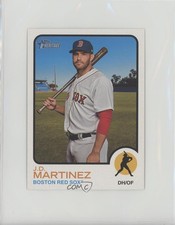 2022 Topps Heritage High Number 1973 Topps Oversized JD Martinez #OB-JMZ 2g8