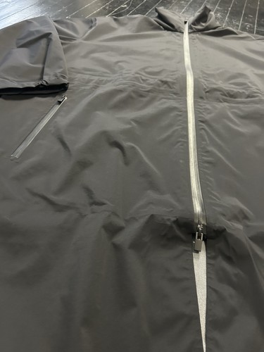 Fear Of God Athletics 3 Layer Shell Parka Wasserdicht Herren L Schwarz  - Bild 2 von 12