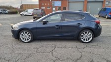 MAZDA 3 SPORT NAV 2.2TD SKYACTIVE AUTOMATIC BLUE 5DR 2014, ,, 12 MONTHS MOT ,,