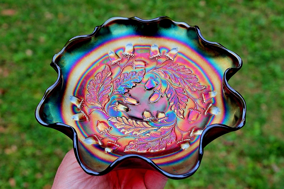 Fenton Red Carnival Glass products for sale | eBay