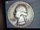 1941 25C Washington Quarter