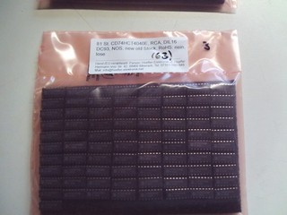 81 St. CD74HCT4040E RCA DIL 16 DC: 93 RoHS: nein NOS (X 63)